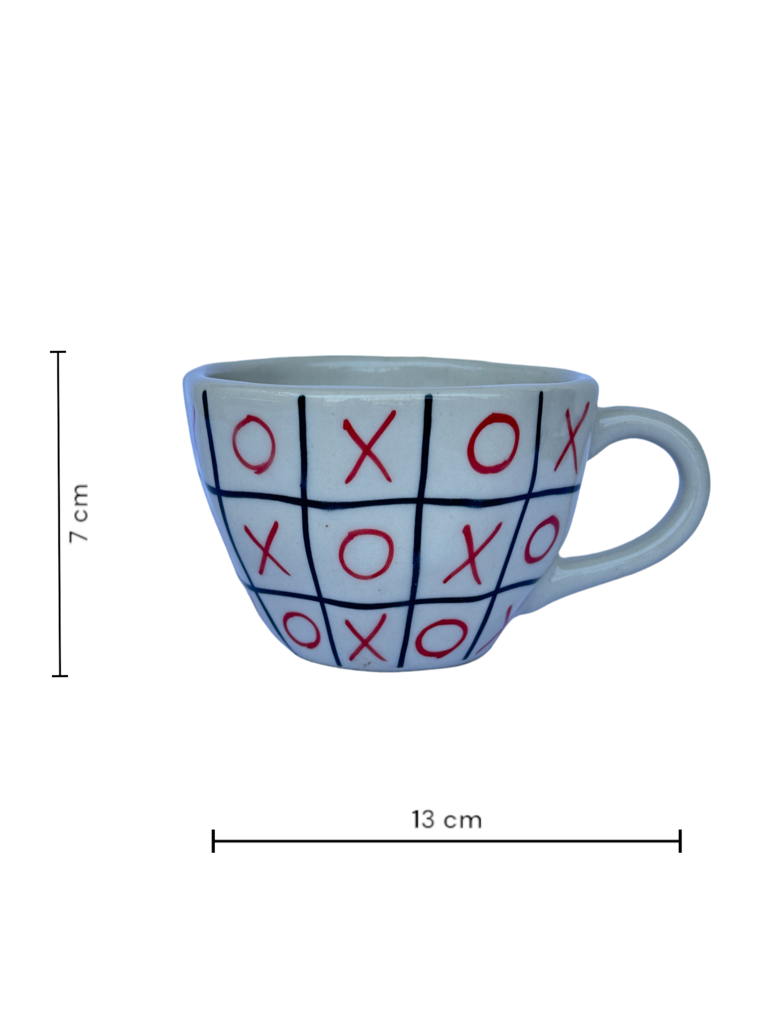 XOXO Coffee Mug (Floral Cup & Saucer)